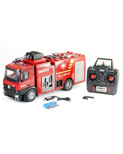 HUINA 1/14 FIRE TRUCK WITH POWERFUL HOSE