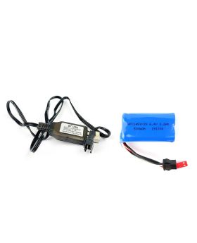 Li-Ion 6,4V (2s) 500mAh kit