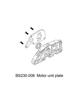 Motor plate unit