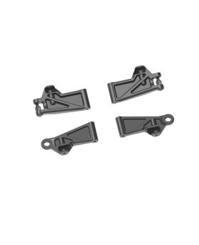 Front and rear lower suspension arms