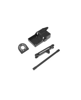 Motor plate, Ack link, Servo spt, center driveshaft