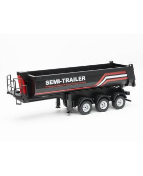 HUINA BLACK TRUCK TRAILER FOR 1501 SCANIA CABS