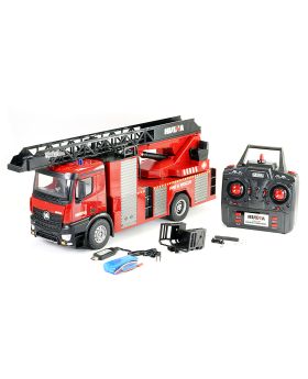 HUINA 1/14 FIRE TRUCK WITH LADDER AND HOSE