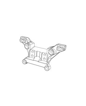 Front shock mount