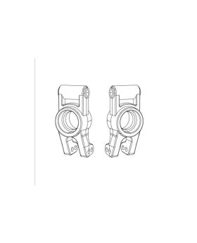 Rear fixing seat