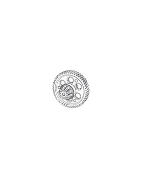 Main transmission gear (metal)