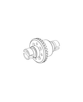 Full metal Gear differential box