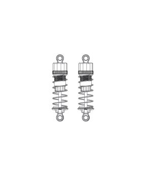Metal oil-filled shock absorber