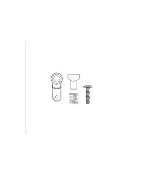 Servo swing-arm component
