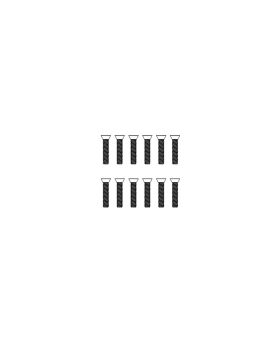 Countersunk head machine screw
(12PCS)