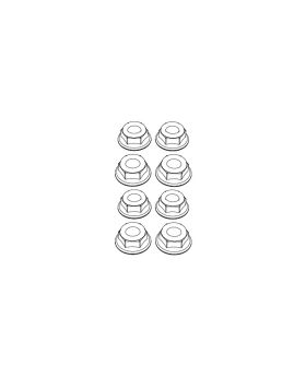 M4 nut (8PCS)