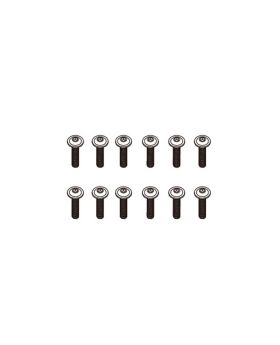 B head  hex flange screw HM4x20 12pcs