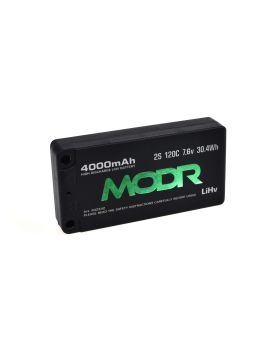 Modr Li-Hv 7,6V (2s) 4000mAh Shorty 120C