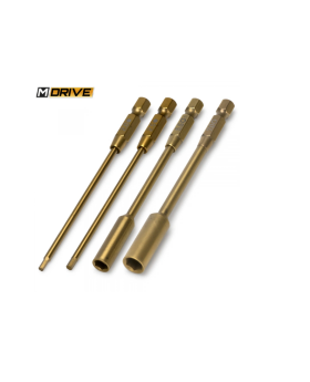 M-Drive Bits Set Insex 2+2.5 & Mutter 5.5+7mm