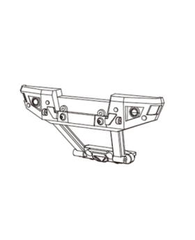 Rear anti-collision parts