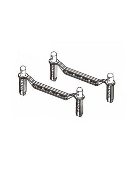 Front and rear body brackets