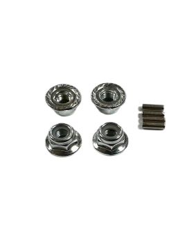M4 nut with hex pin 2x6,2mm