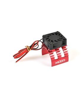 Modr Fläkt och kylfläns 5-8,45v