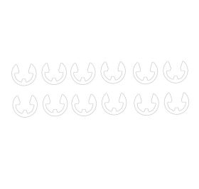 E-Clip φ 4x0.6 12PCS