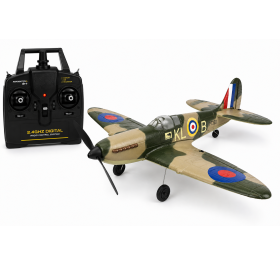 Volantex RC Spitfire - m.Gyro, 4-Kanaler, 400mm, RTF