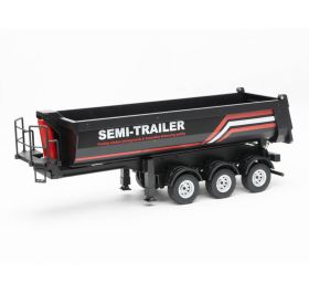 HUINA BLACK TRUCK TRAILER FOR 1501 SCANIA CABS