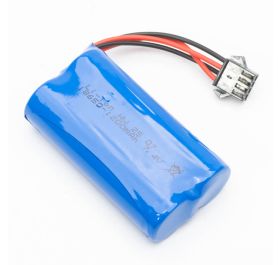 HUINA LI-ION BATTERY 7.4V 1200MAH - JST SM 4-pin-kontakt