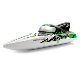 FTX RIPTIDE TURBOJET BRUSHLESS R/C SPEED BOAT 41CM - GREEN