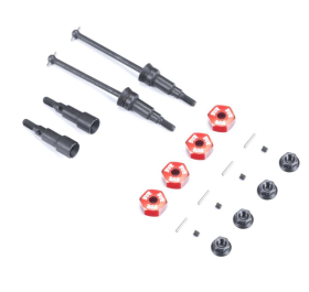 Metal Axle & Wheel Hex Set B GROM