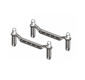 Front and rear body brackets