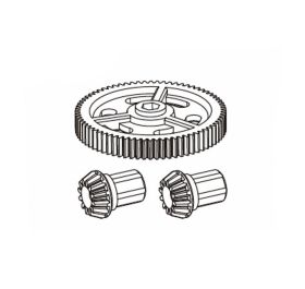 Nylon main gear/metal driving gear