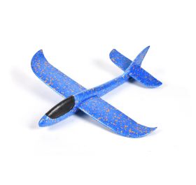 Glidflygplan i frigolit 480mm blå