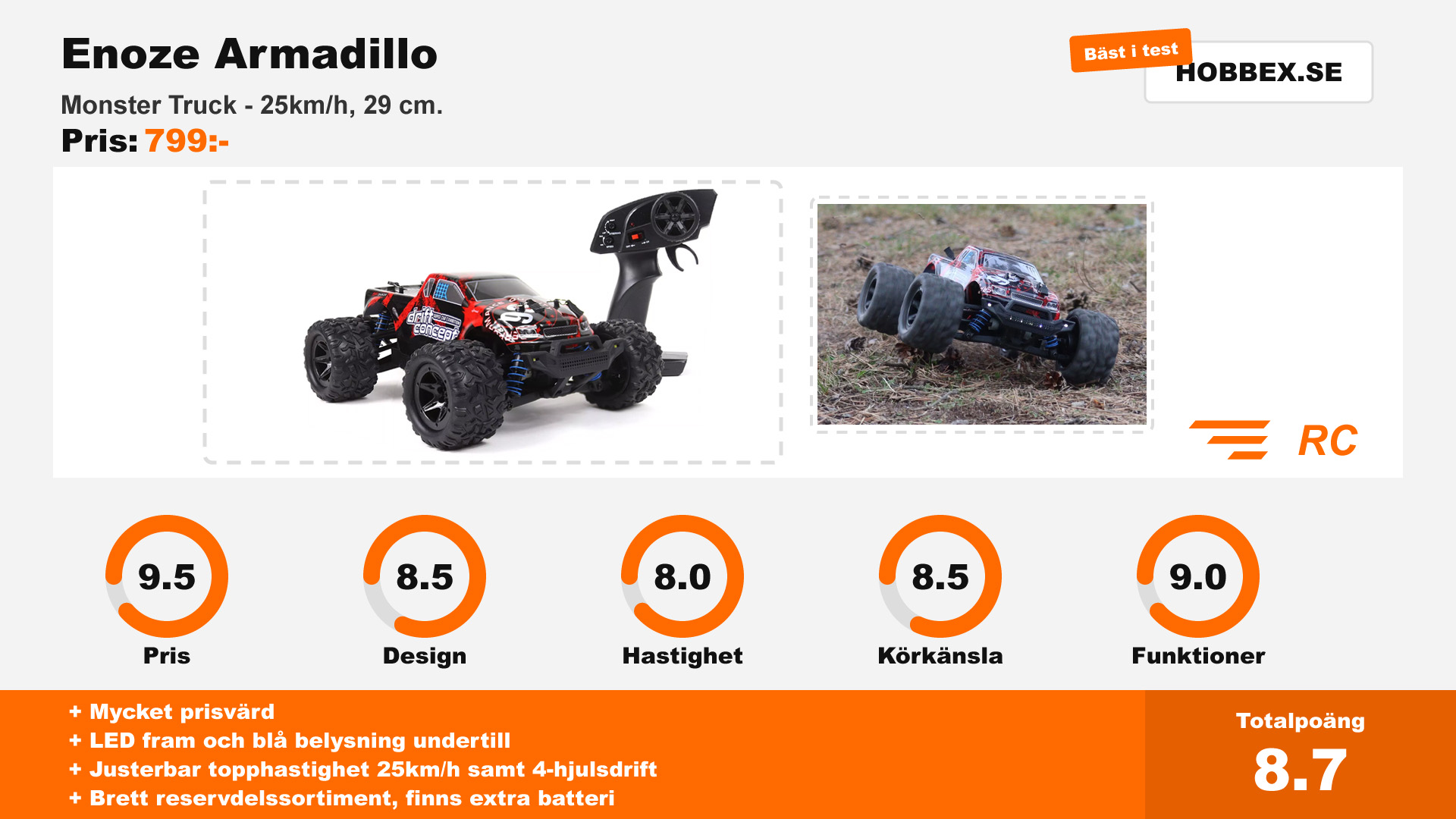 Enoze 9300E Armadillo